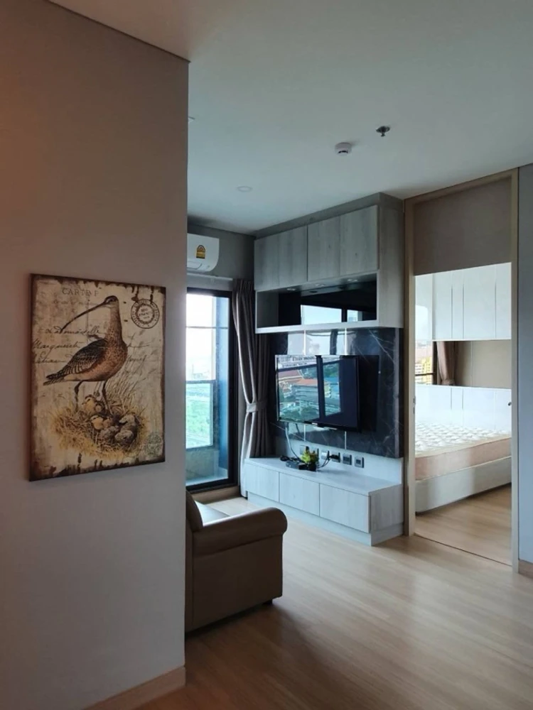 For rent: Lumpini Suite Phetchaburi-Makkasan, 23rd floor, fully furnished, ready to move in, reserve now.