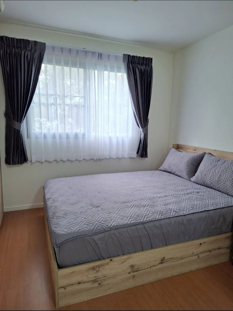 For rent: Lumpini Township Rangsit Klong 1, 2nd floor, partitioned room, fully furnished, nice to live in, reserve now, hurry!