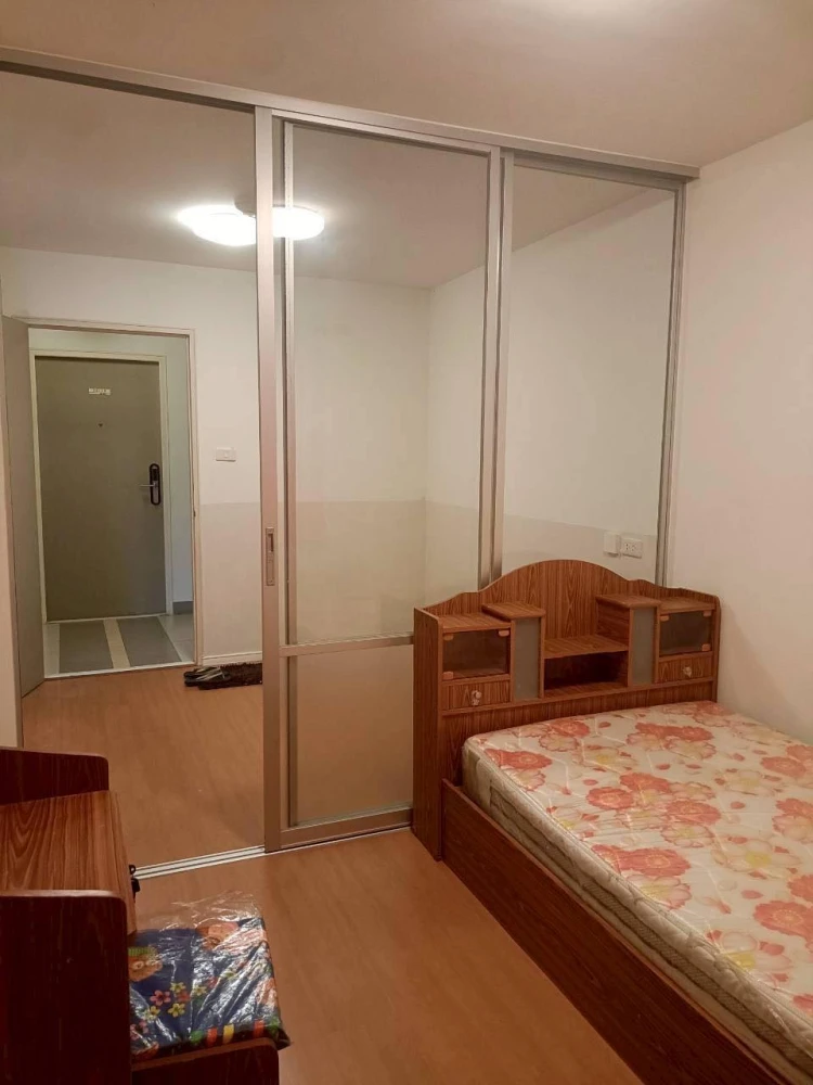 For rent: Lumpini Township Rangsit Klong 1, 3rd floor, partitioned room, fully furnished, ready to move in. Reserve now.