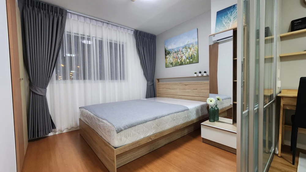 For rent: Lumpini Township Rangsit Klong 1, 5th floor, separated rooms, nice to live in, reserve now, hurry!