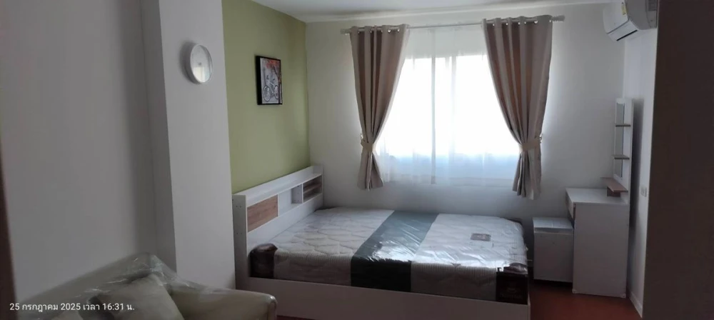 For rent: Lumpini Township Rangsit Klong 1, 5th floor, fully furnished room, nice to live in. If you don't book, you'll really miss out.