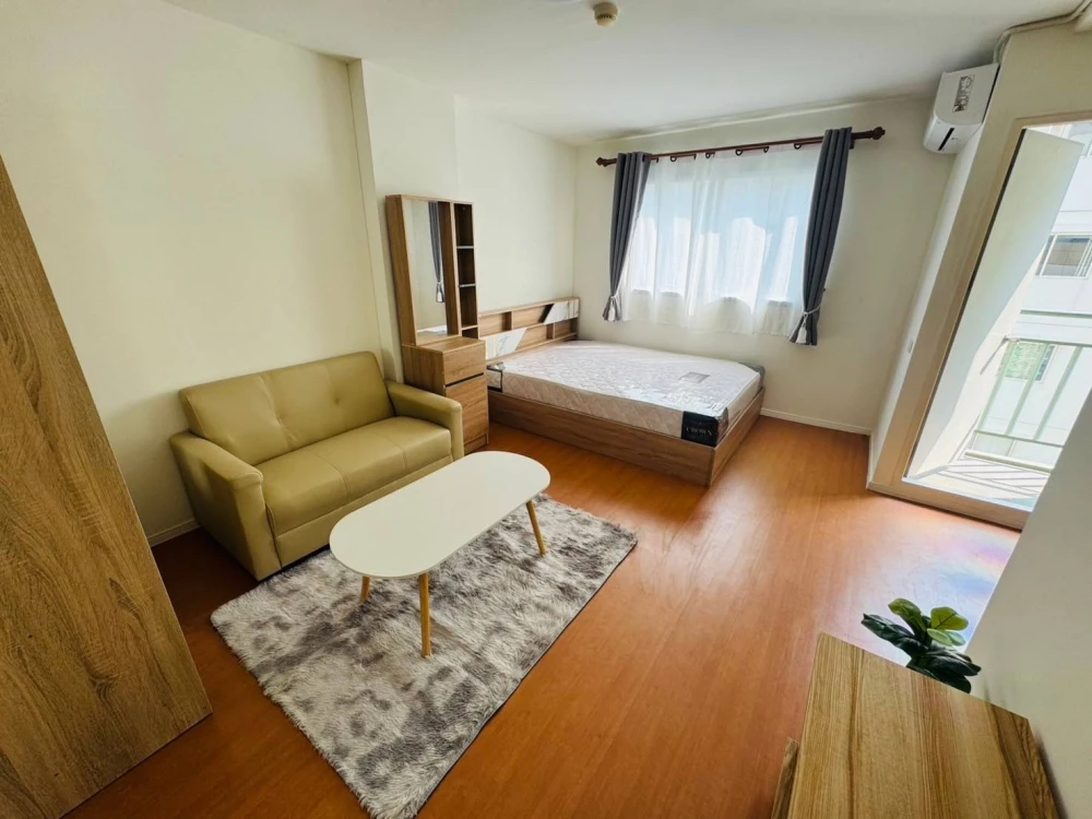 For rent: Lumpini Township Rangsit Klong 1, 6th floor, fully furnished room, nice to live in, reserve now, urgently.
