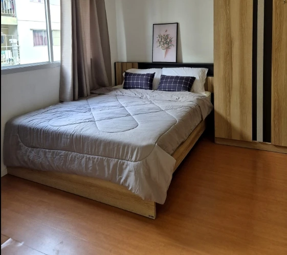 For rent: Lumpini Township Rangsit Klong 1, 6th floor, fully furnished room, nice to live in, reserve now, urgently.