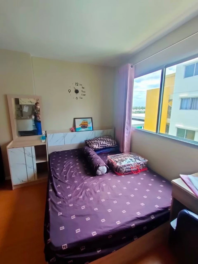 For rent: Lumpini Township Rangsit Klong 1, 7th floor, nice room, fully furnished, reserve now, hurry!