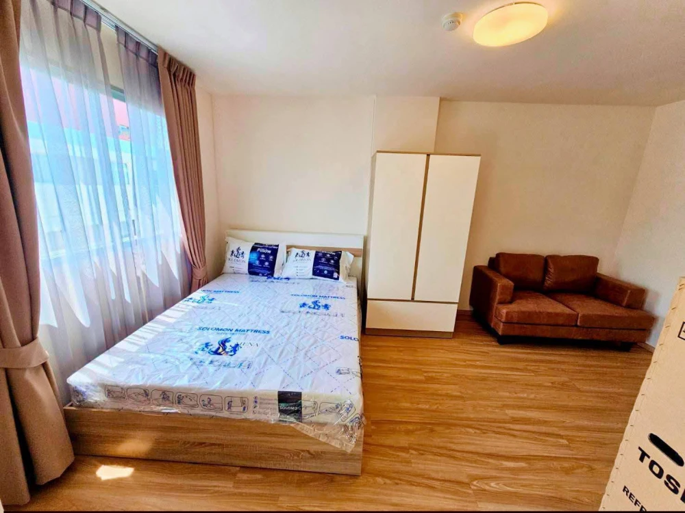 For rent: Lumpini Township Rangsit Klong 1, 8th floor, fully furnished.