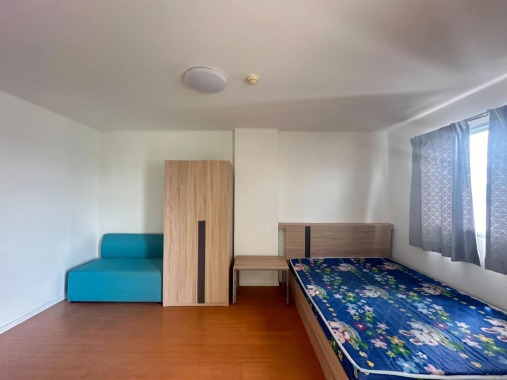 For rent: Lumpini Township Rangsit Klong 1, 8th floor, fully furnished room, nice to live in, reserve now, urgently.