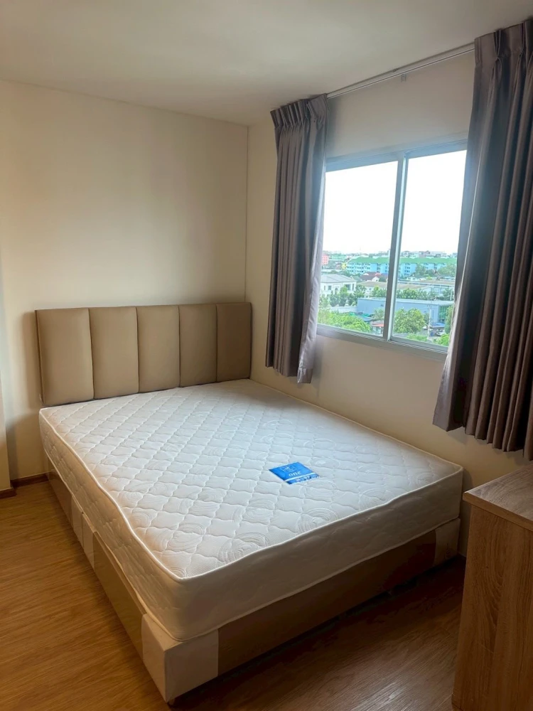 For rent: Lumpini Township Rangsit Klong 1, 8th floor, fully furnished, nice to live in, reserve now, don't delay.