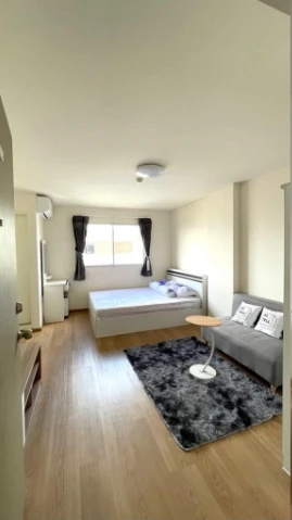 For rent Lumpini Township Rangsit Klong 1 corner room with privacy, affordable price, reserve now, don't hesitate.