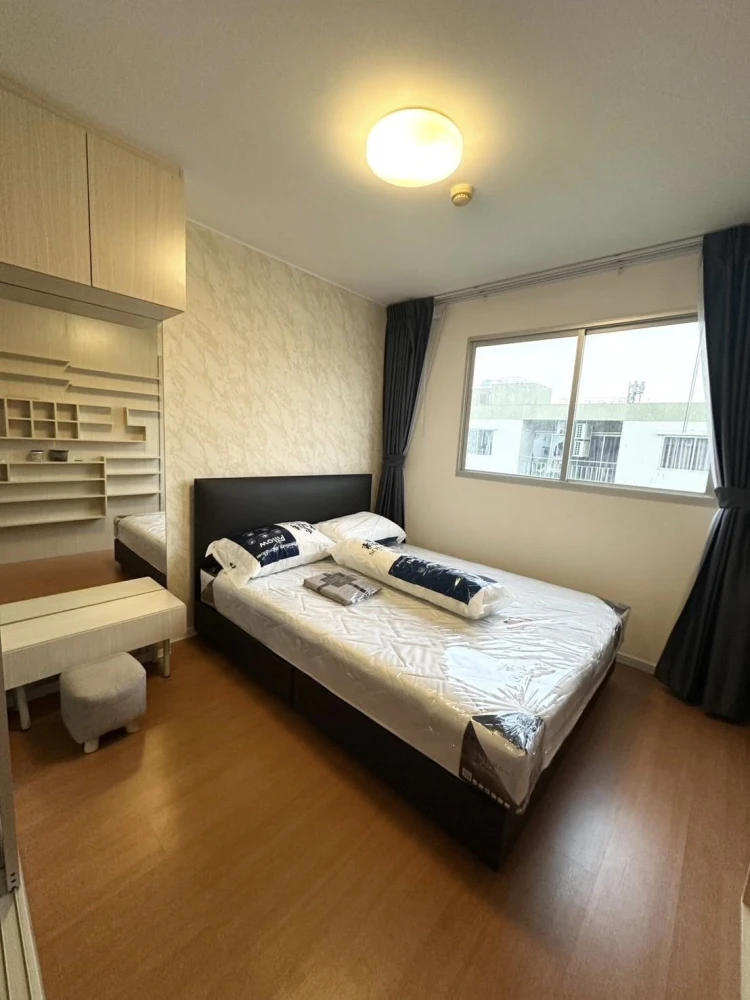 For rent Lumpini township Rangsit Klong 1 room, 1 bedroom, separate from living room, 8th floor (top floor), must arrange.