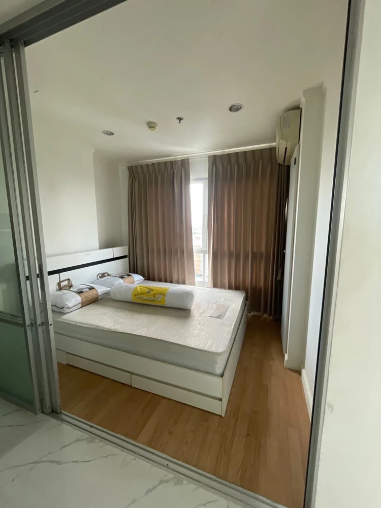 For rent: Lumpini Ville Chaengwatthana Pakkret, 11th floor, fully furnished, ready to move in. Book now!