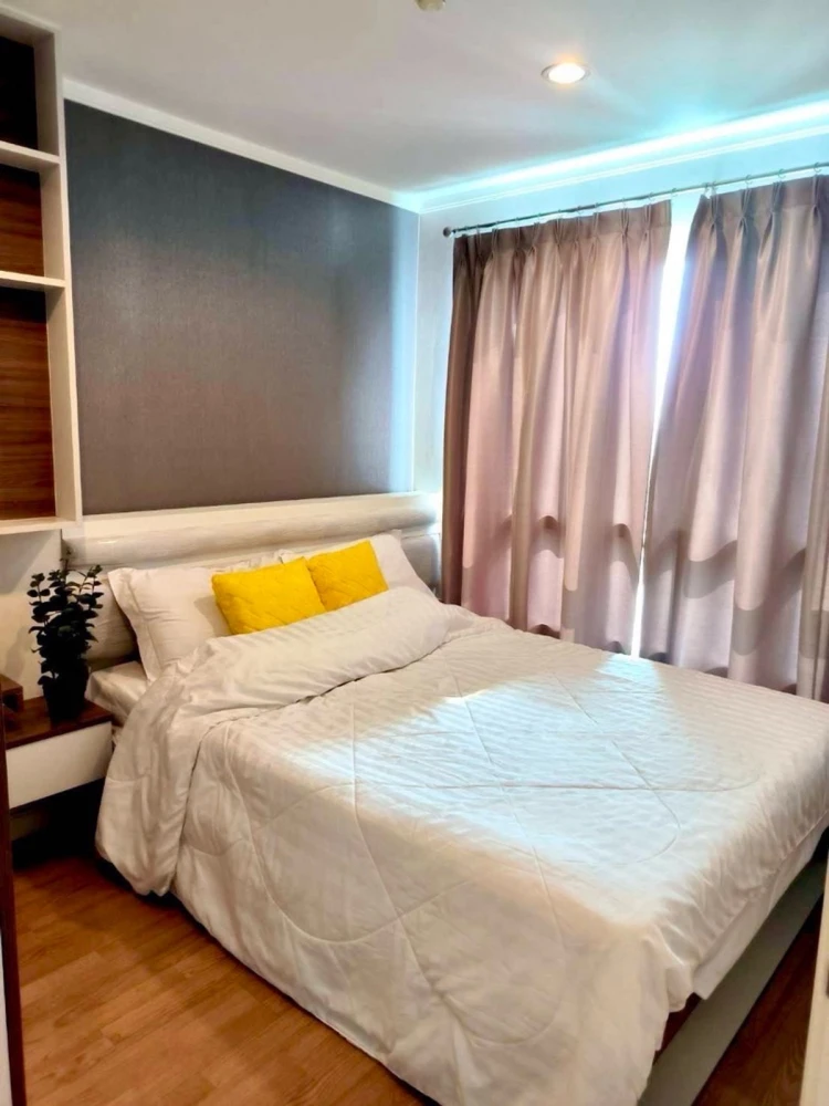 For rent: Lumpini Ville Chaengwatthana Pakkret, 15th floor, unobstructed view, fully furnished. Book now!