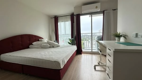 For rent: Lumpini Ville Chaengwatthana Pakkret, ready to move in, fully furnished, affordable price, reserve now!