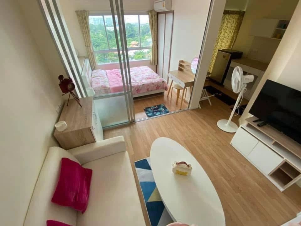 For rent: Lumpini Ville Naklua - Wongamat, Building C, 10th floor, sea view, Sanctuary of Truth, fully furnished, great price, reserve now!