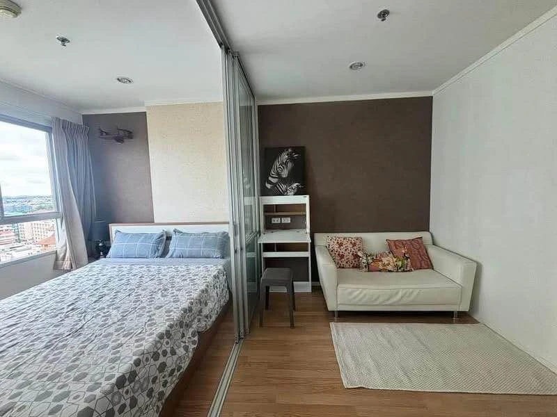 For rent: Lumpini Ville Naklua - Wongamat. Nice room, fully furnished, beautiful unblocked view. Book now!