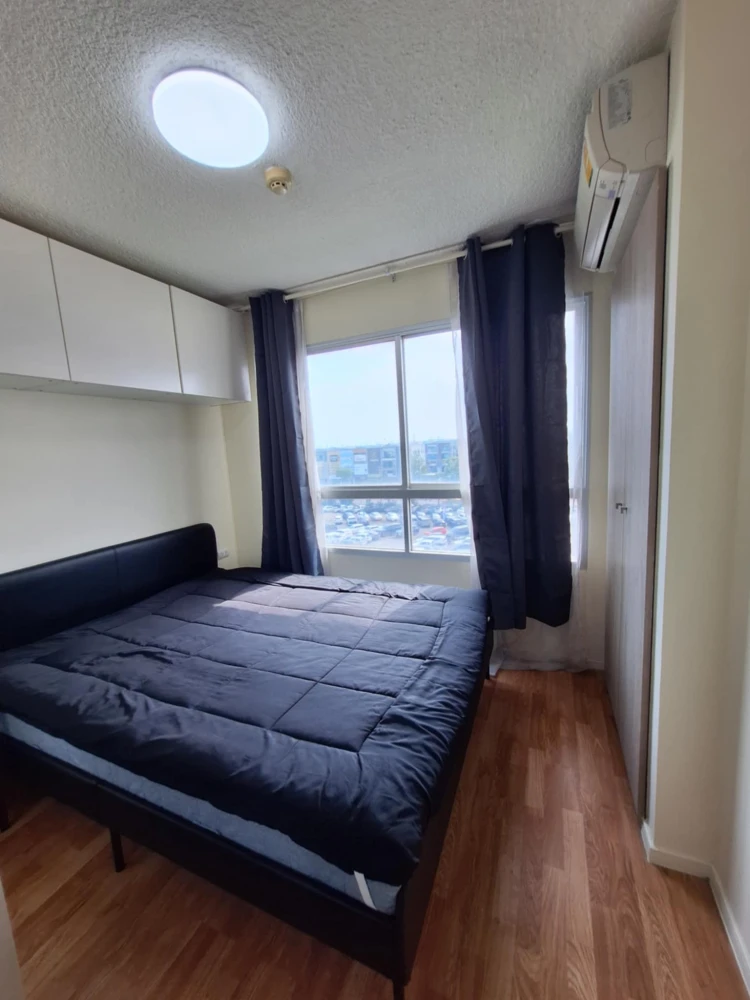 For rent: Lumpini Ville Onnut - Ladkrabang 2, nice room, good location, comes with washing machine at a great price, don't miss it.