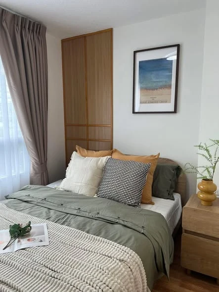 For rent: Lumpini Ville Onnut - Ladkrabang, 2 ready-to-move-in bedrooms at an affordable price. Book now!