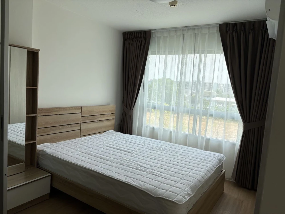 For rent: Lumpini Ville Onnut – Ladkrabang, 4th floor, fully furnished, ready to move in. Book now!