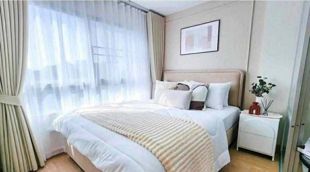 For rent: Lumpini Ville Onnut – Ladkrabang, 1 bedroom, 1 bathroom, fully furnished, in a great location. Don't miss out!