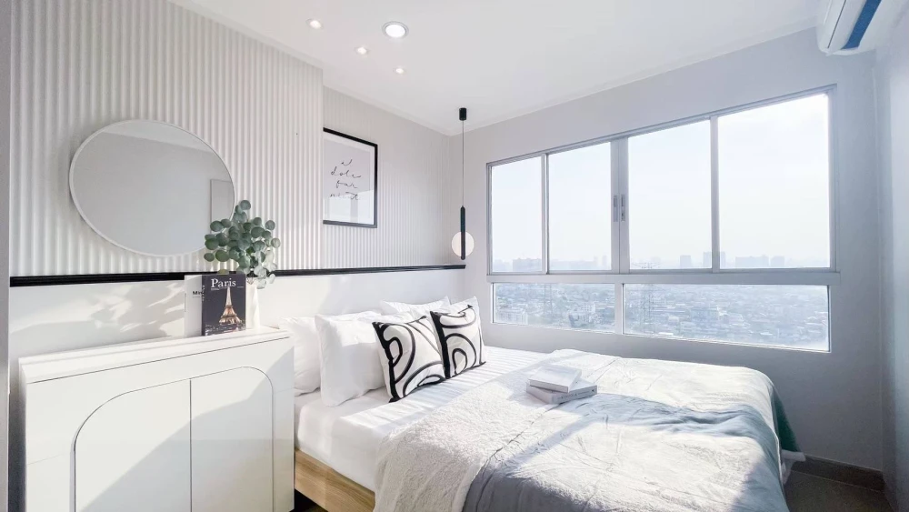 For rent: Lumpini Ville Prachachuen-Pongpetch 2 rooms, beautifully decorated, well-built-in. Come reserve now, don't miss out!