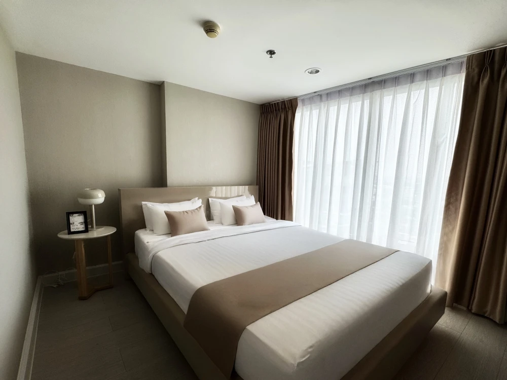 For rent: Metro Sky Prachachuen, furnished room, ready to move in, everything included, spacious room, comfortable to live in, like this, you must boo