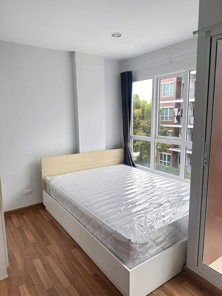 For rent: Miami Bangpu, a nice room with complete furniture and appliances, garden view, not blocked, reserve now!
