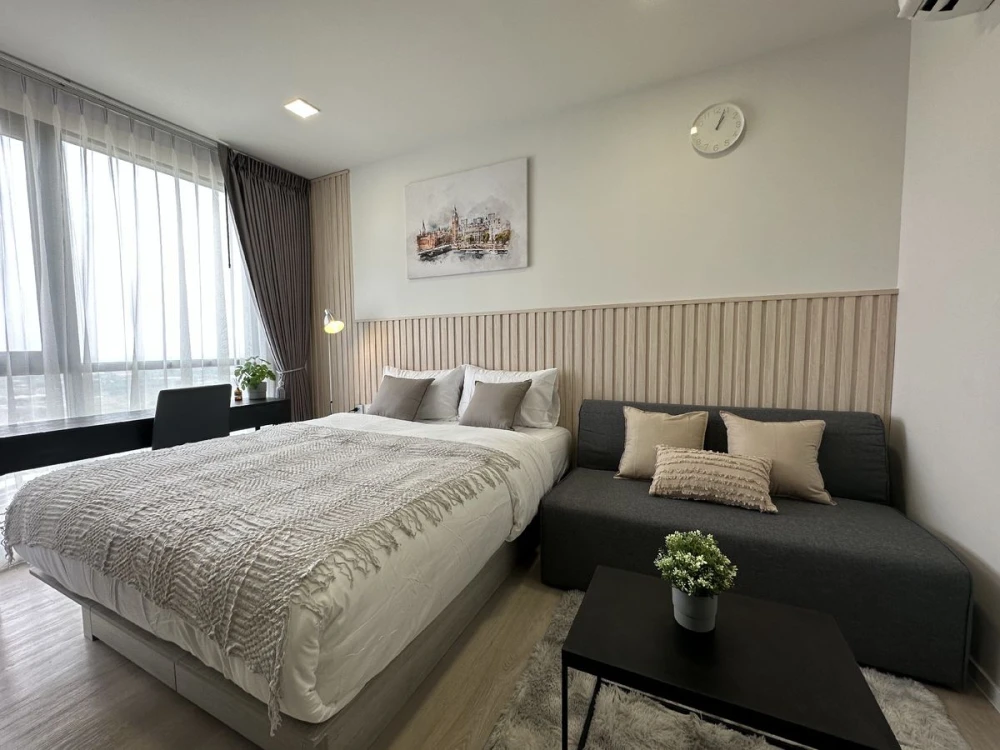 For rent: Modiz Launch Rangsit, 29th floor, fully furnished and ready to move in. Book now! Don't miss out!