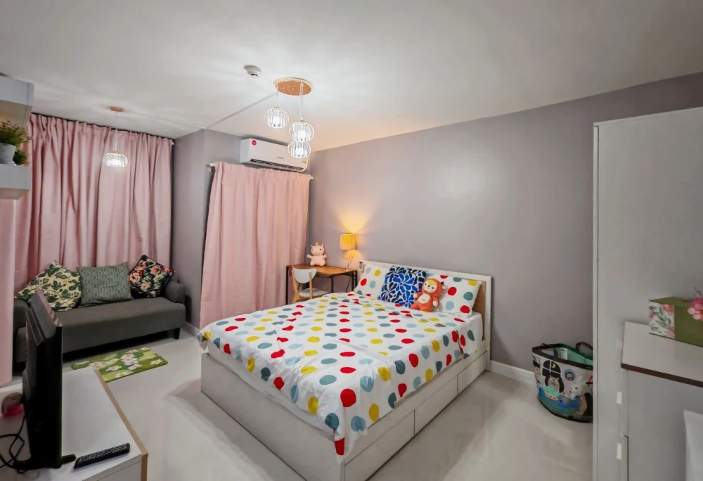 For rent: MY CONDO Sukhumvit 52, ready to move in, fully furnished, come and reserve now, don't miss out.