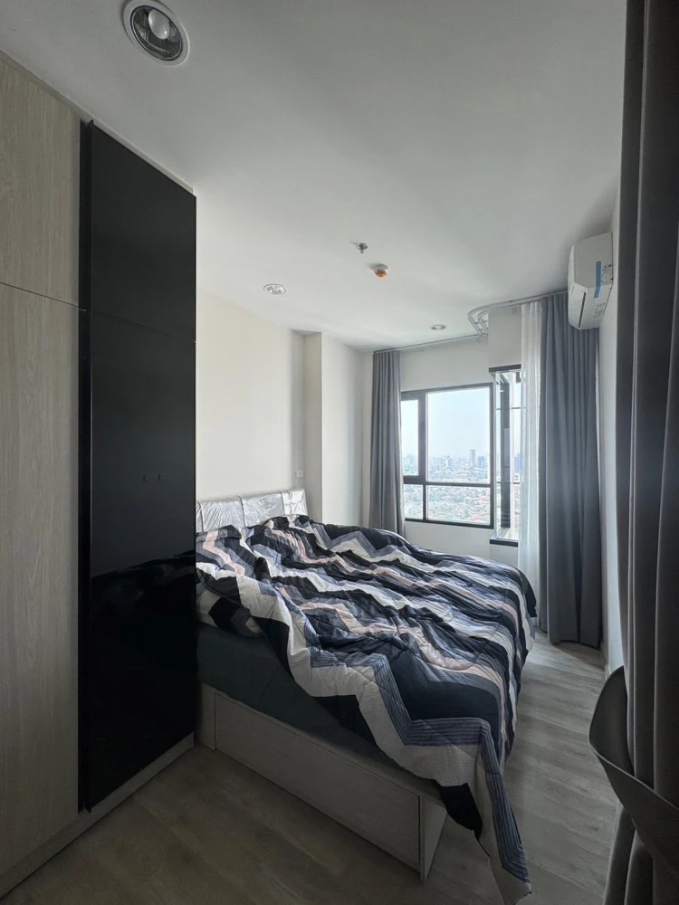 For rent: Niche Mono Mega Space Bangna, 1 bedroom, 1 bathroom, fully furnished, beautiful view from high floor, reserve now.