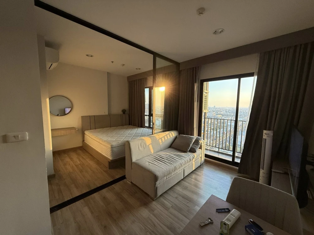 For rent: NICHE MONO Sukhumvit-Bearing, 33 sq.m., 29th floor, corner unit with no opposite unit for privacy. Book now!