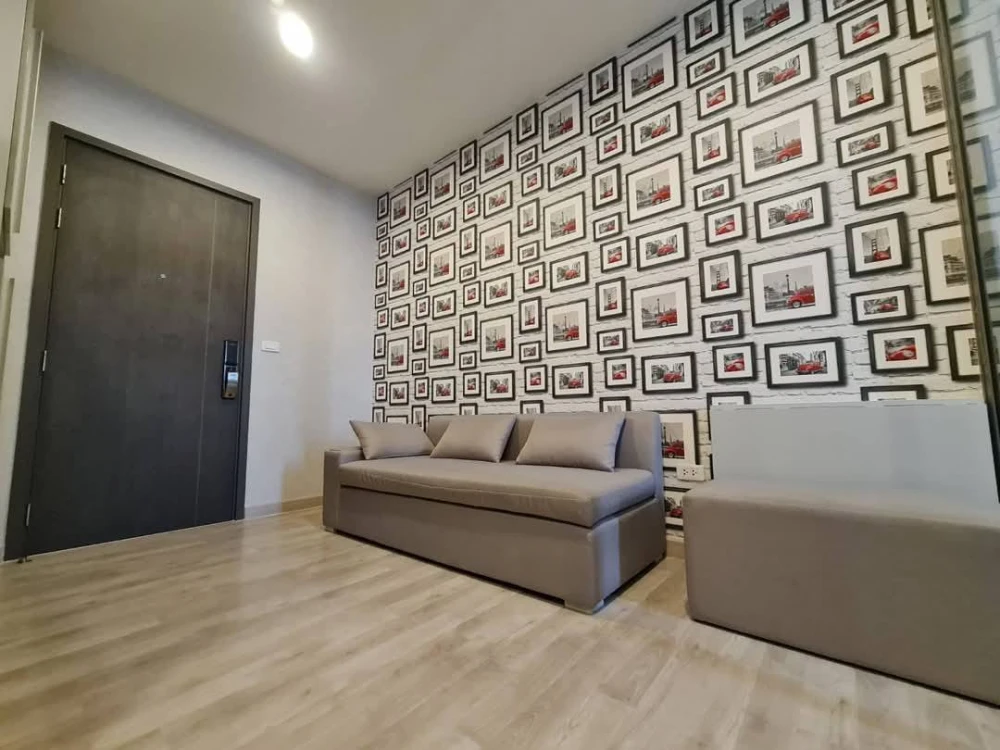 For rent: Niche Pride Taopoon, 26th floor, highest floor, wide city view, comfortable to the eye, decorated and ready to move in, reserve now.