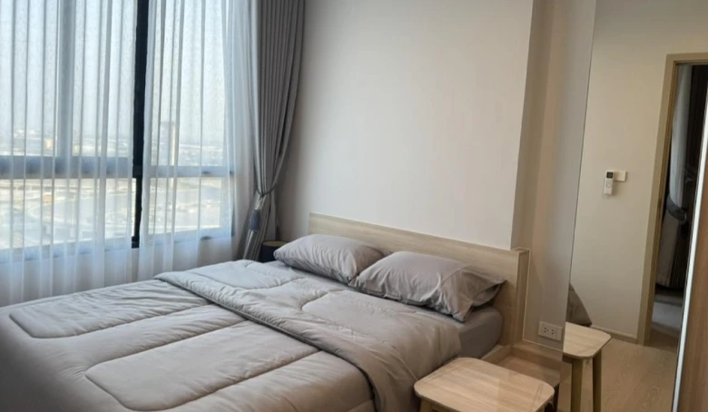 For rent: Noble NUE Mega Plus Bangna, 20th floor, fully furnished, very livable. Book now!