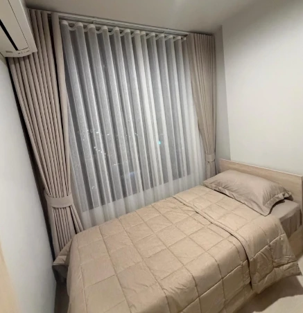 For rent: Noble NUE Mega Plus Bangna, 24th floor, fully furnished, very livable. Book now!