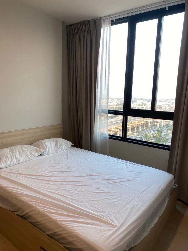 For rent: Noble NUE Mega Plus Bangna, a nice room on the 21st floor with a high view. If you don't book, you'll regret it later.