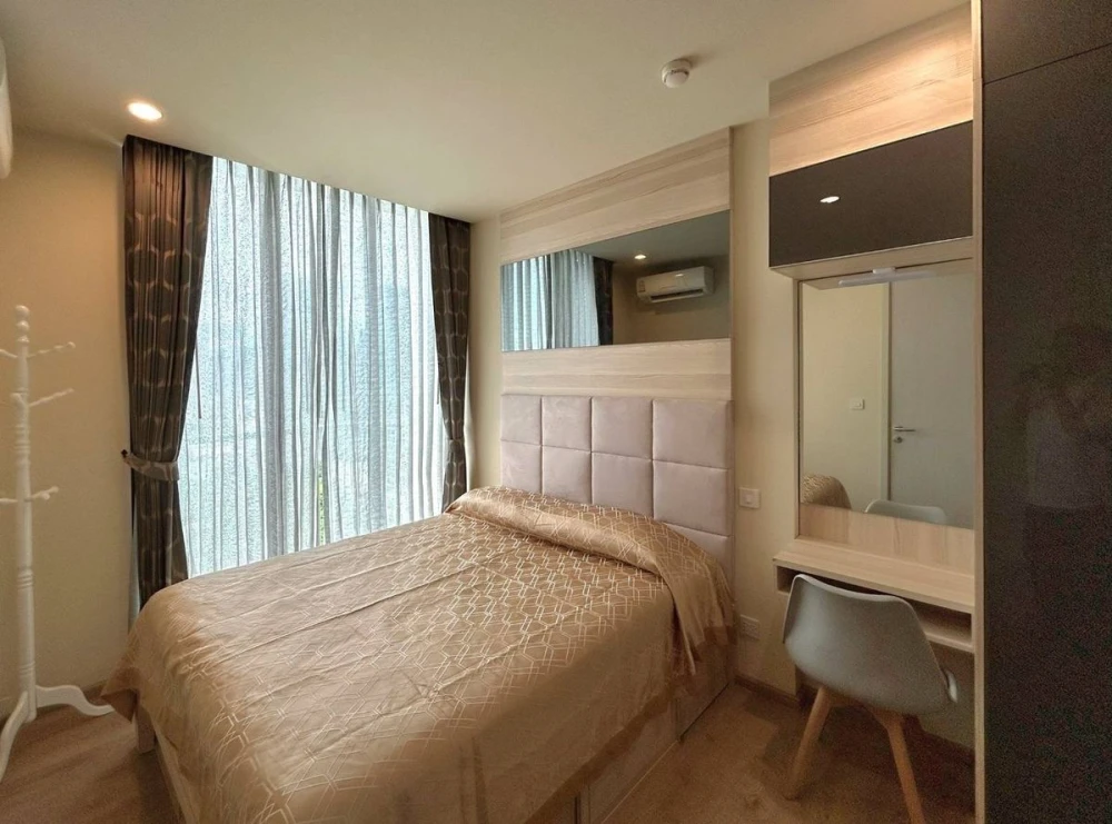 For rent: Noble Recole Sukhumvit 19, 19th floor, nice room, fully furnished, book now, don't miss out.