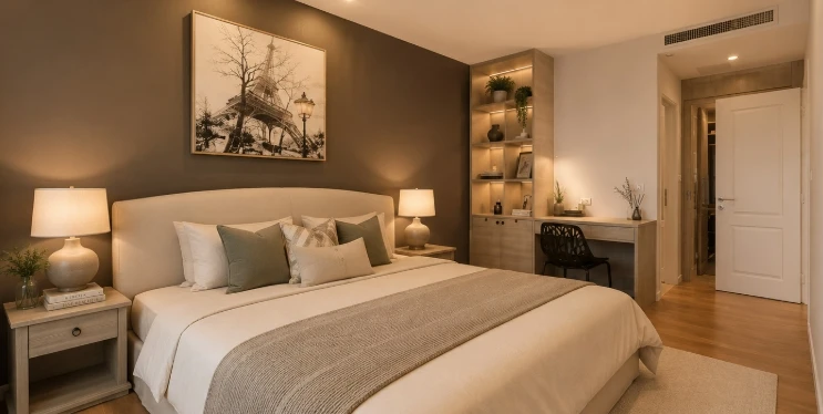 For rent: Noble Refine, spacious and comfortable fully furnished unit. Book now! Don't miss out!