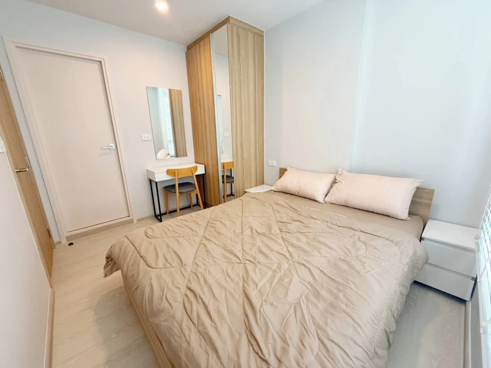 For rent: Nue Connex Condo Don Mueang, 5th floor, quiet view, private, fully furnished, reserve now, hurry!