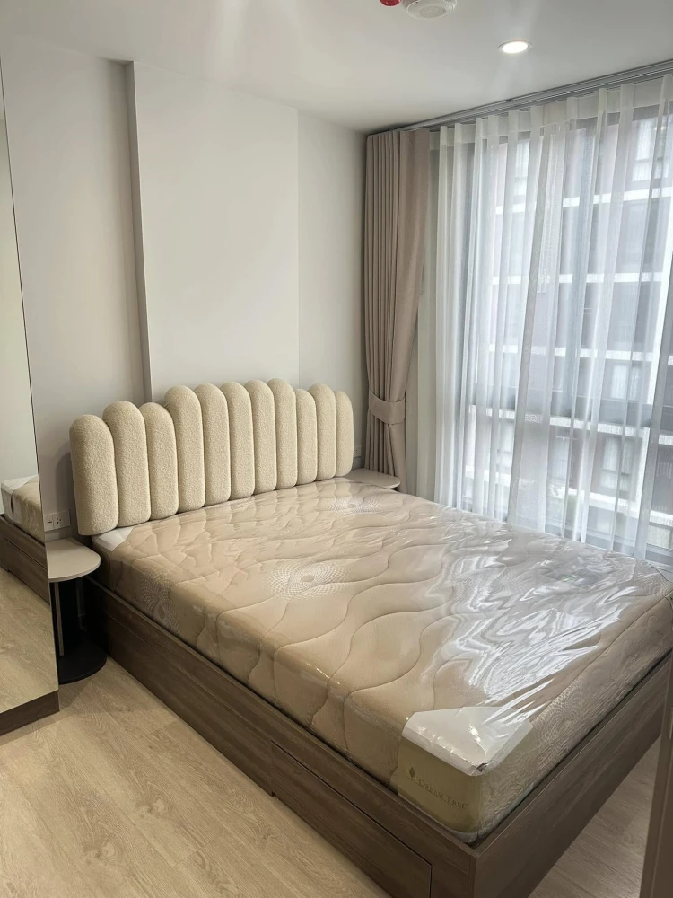 For rent: Nue Core Khu Khot Station, 5th floor, garden view, fully furnished, nice to live in, reserve now, urgently.