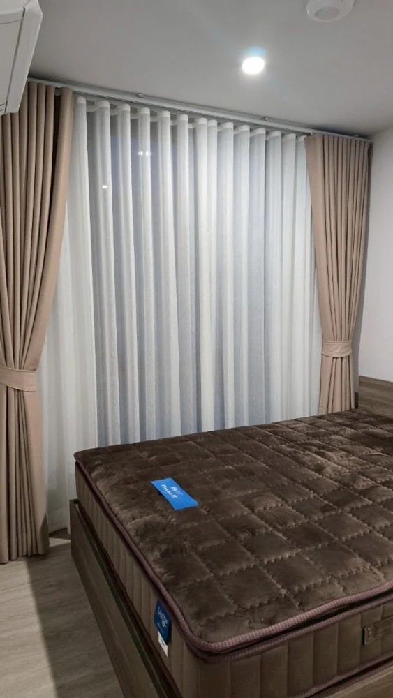 For rent: Nue Core Khu Khot Station, 7th floor, fully furnished, very livable. Book now, don't miss out!