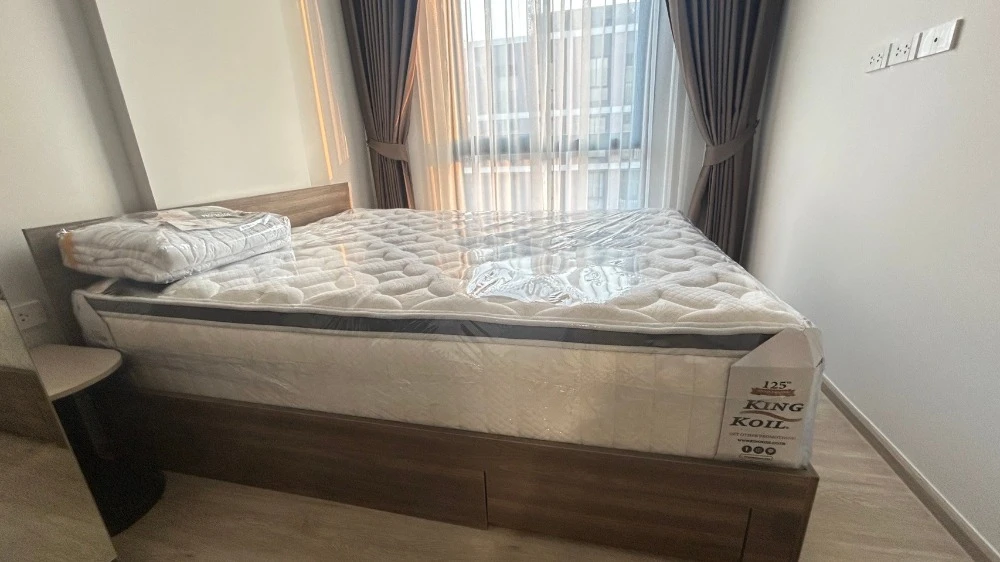 For rent: Nue Core Khu Khot Station, 7th floor, fully furnished, ready to move in, reserve now, don't miss out.