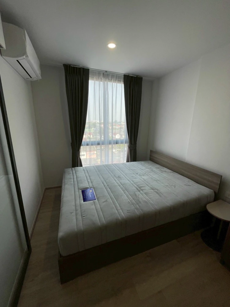 For rent: Nue Core Khu Khot Station studio apartment with high-quality built-in furniture and unobstructed view. Book now!