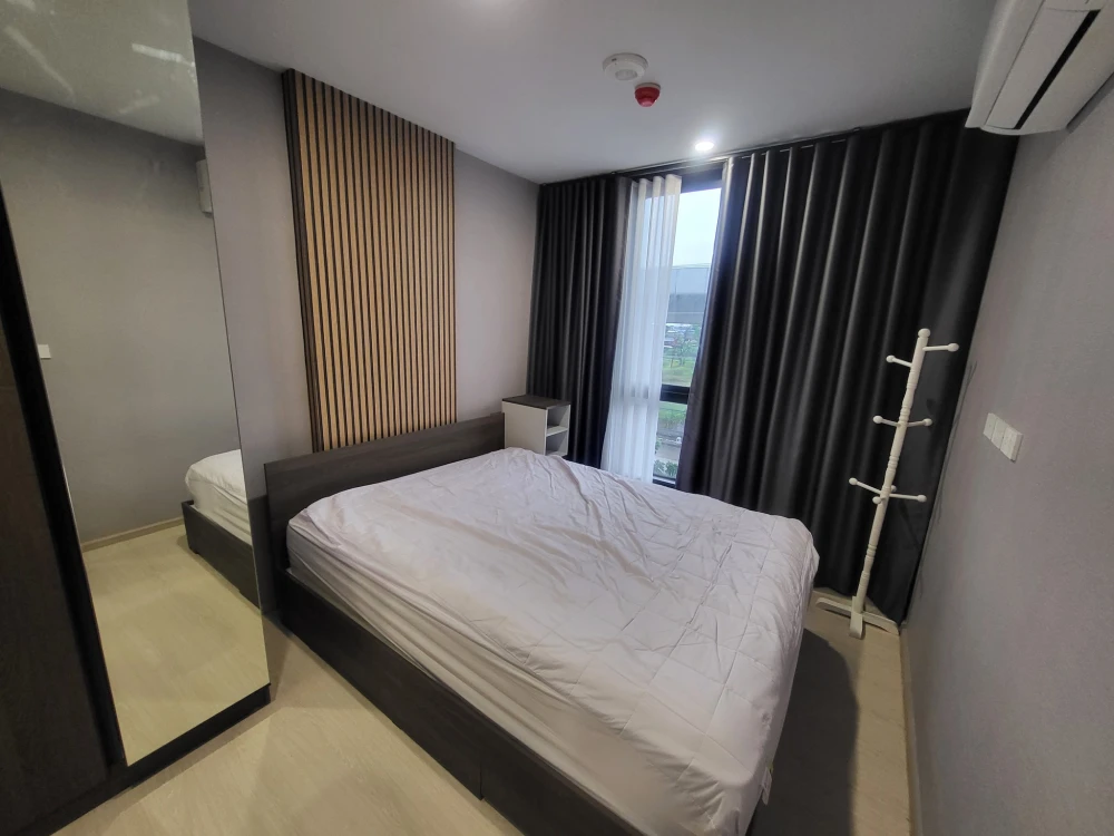 For rent: Nue Cross Khu Khot Station, 4th floor, fully furnished, nice room, reserve now, hurry!