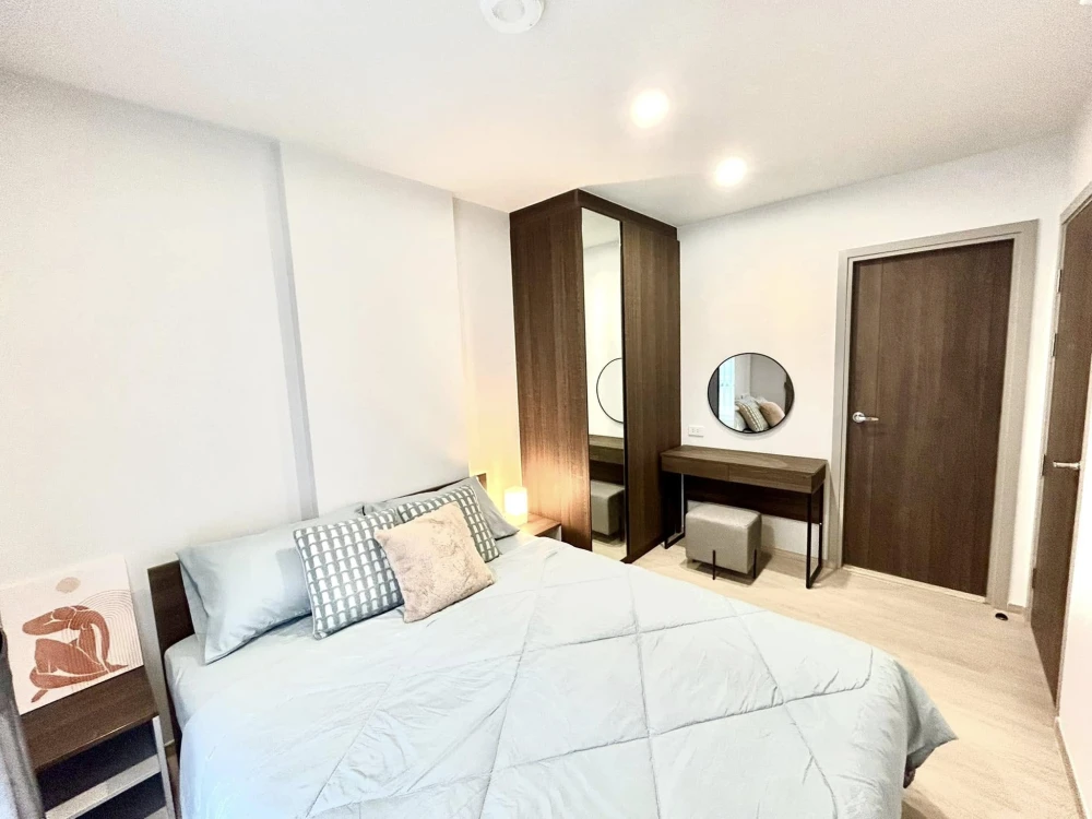 For rent: Nue Cross Khu Khot Station, 5th floor, fully furnished, book now, hurry!
