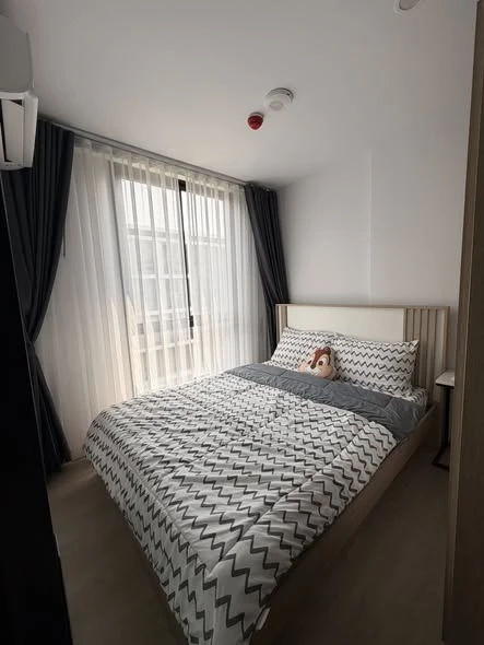 For rent: Nue Cross Khu Khot Station, 7th floor, fully furnished, very livable. Book now!