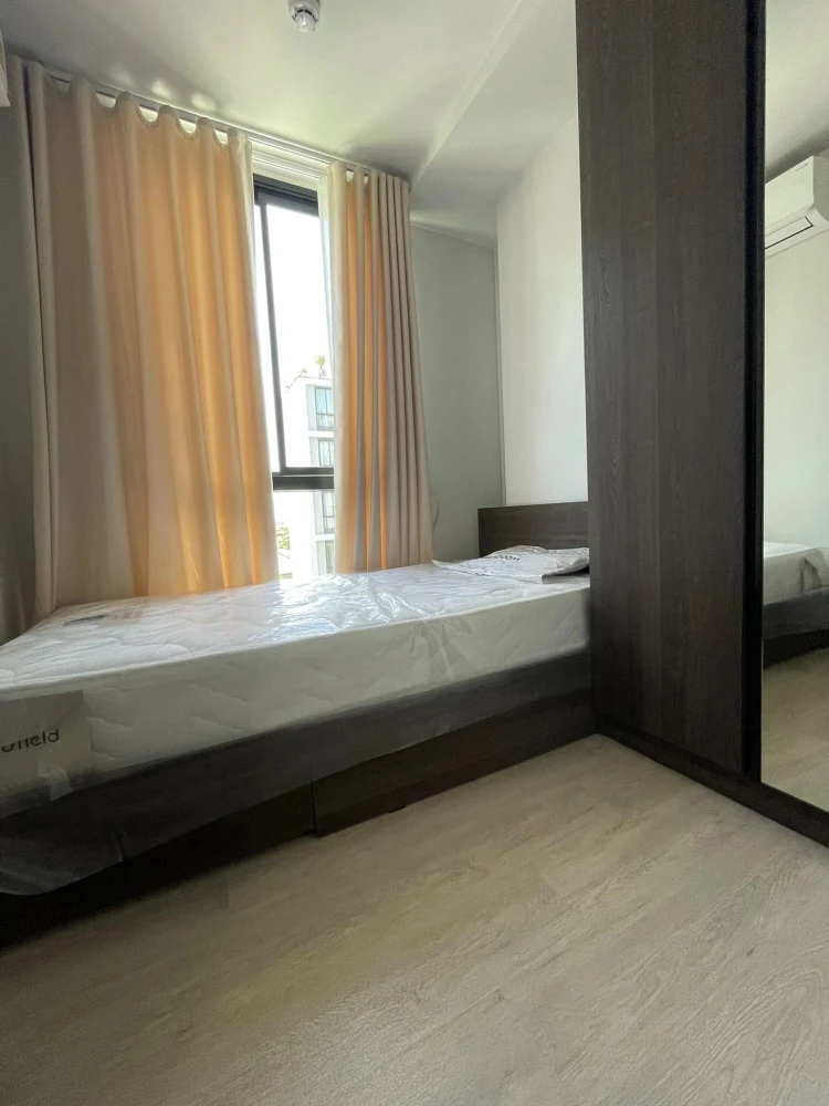 For rent: Nue Cross Khu Khot Station, 2 bedrooms, 5th floor, fully furnished, ready to move in, reserve now!