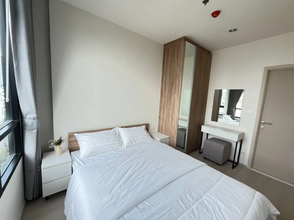 For rent: NUE Noble Fai Chai - Wang Lang, 1 bedroom, 5th floor, fully furnished, ready to move in. You can't miss this opportunity to reserve.