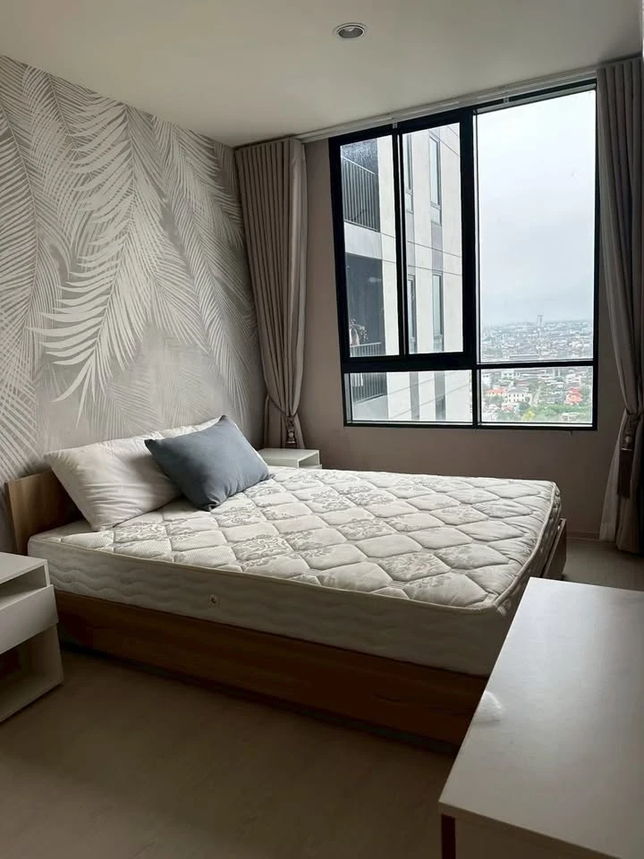 For rent NUE Noble Chaengwattana, beautiful room, high view, ready to move in immediately, come and reserve now, don't miss it.