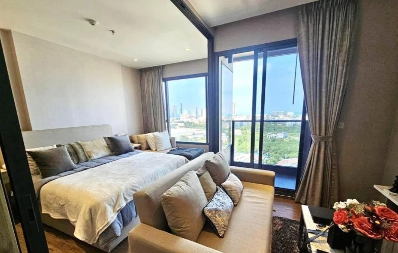 For rent: ONCE PATTAYA, 19th floor, sea view, fully furnished, ready to move in. Book now! Don't miss out!
