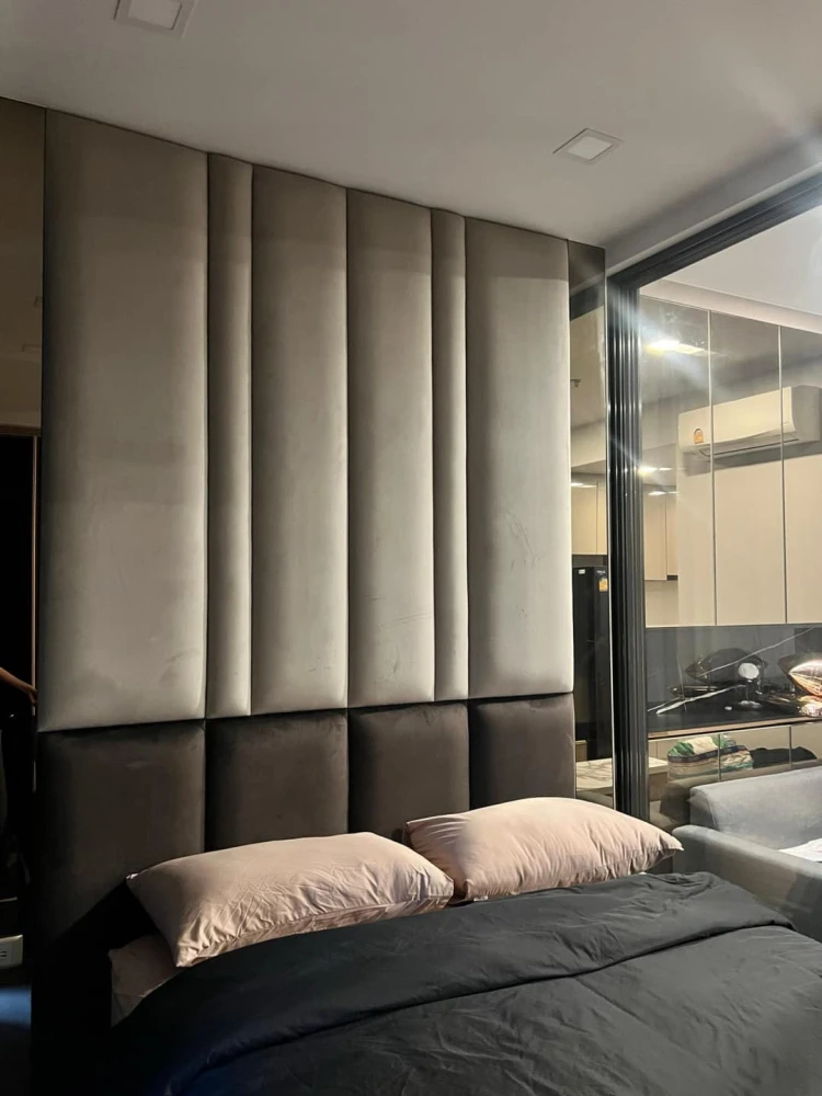 For rent: One-9-five Rama 9 Asoke, luxury built-in, ready to move in immediately. If you miss it, you will regret it later.