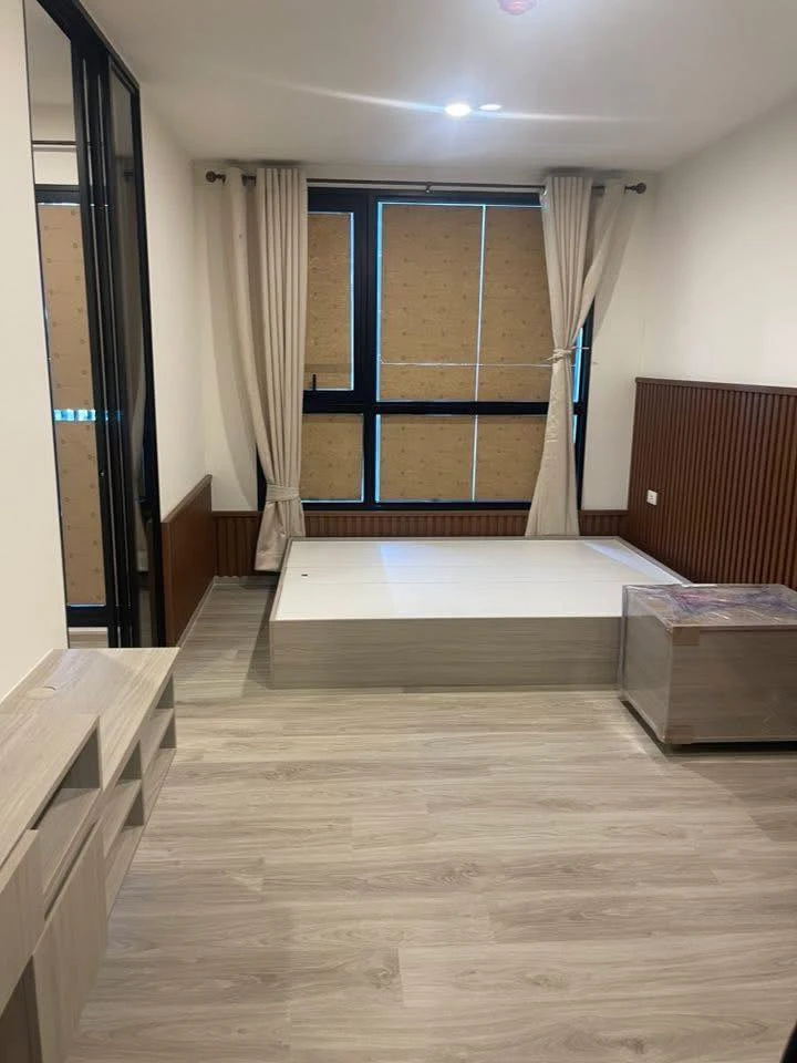 For rent: Origin Play Sri Udom Station, empty room, decorated room, don't miss it, comes with complete electrical appliances, book now.