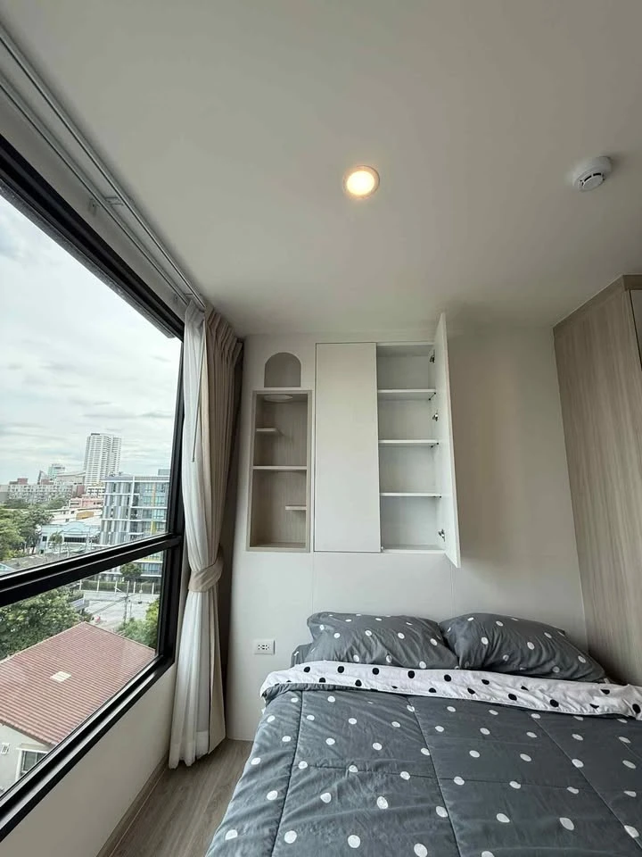 For rent: Origin Play Sri Udom Station, 1 bedroom, 1 bathroom, built-in furniture, fully equipped, reserve now!